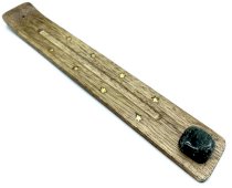 Podstawka na kadzidełka Ski Wood 25 cm + labradoryt