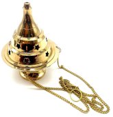 Łańcuch z żywicy i brązu Burner 10 cm