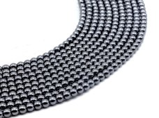 Koraliki hematytu 4mm na nitce 40cm