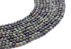 Koraliki Jasper Kambaba 4mm na nitce 40cm