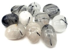 Kwarc turmalinowy 'A' walcowany 200g