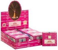 Kadzidełka Satya stożki Róża