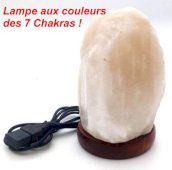 Miniaturowa biała lampa solna USB 1 kg