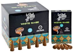 Backflow Tribal Soul White Sage XL Cones 12 szt.