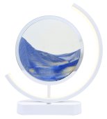 Lampe Sable Design 32cm - Bleu