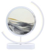 Lampe Sable Design 32cm - Gris