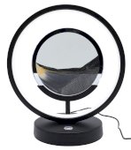 Lampe Sable Tour Design 31cm - Gris