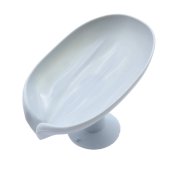 Plastikowy uchwyt na mydło z przyssawką 13 cm