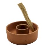 Palo Santo Terracotta Burner 9cm