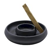Palnik Palo Santo w kolorze terakotowym, czarny, 9 cm