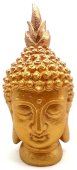 Złota figurka Buddy z żywicy 28 cm