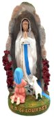 Figura żywiczna Matki Bożej z Lourdes 20 cm