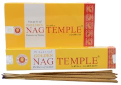 Kadzidło Golden Nag Temple 15g