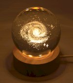 Lampka nocna USB Galaxy Glass 9 cm
