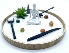 Drewno ogrodowe Zen do jogi, równowaga 24 cm