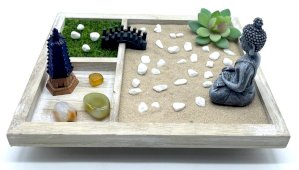 Zen Garden Wood Japońska Medytacja 23 cm
